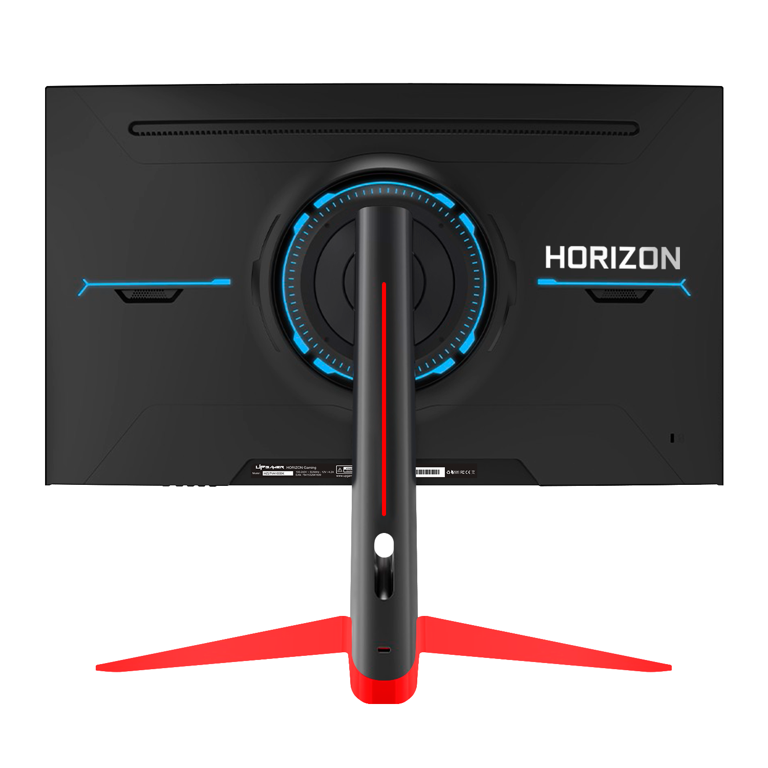 Monitor Gamer UP Gamer Horizon 27" Full HD Tela Curvo RGB 240Hz 1Ms HDMI DP FreeSync HZ27VA240BK