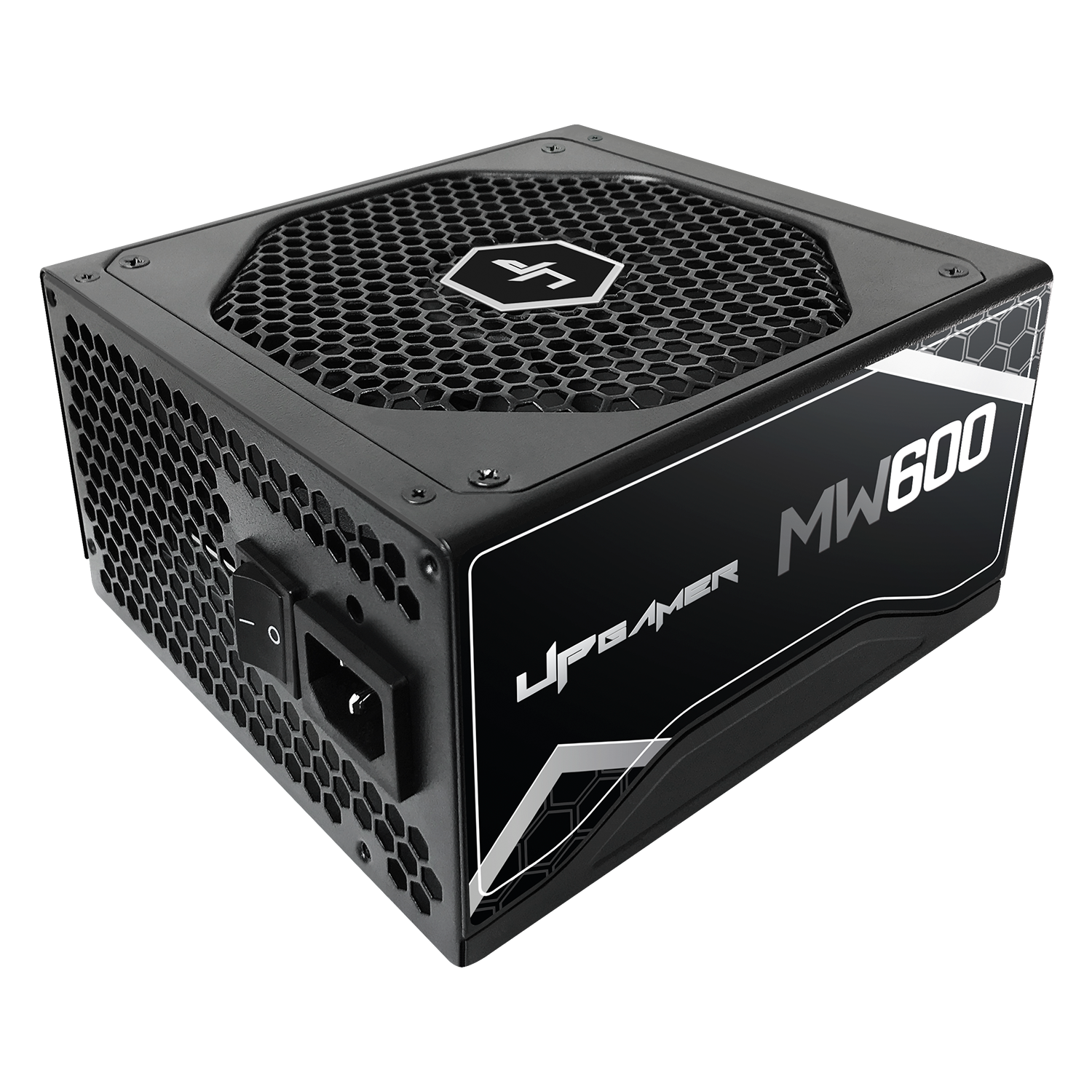 Fonte UP Gamer MW600 600W 80 Plus Bronze PFC Ativo c/Cabo Black