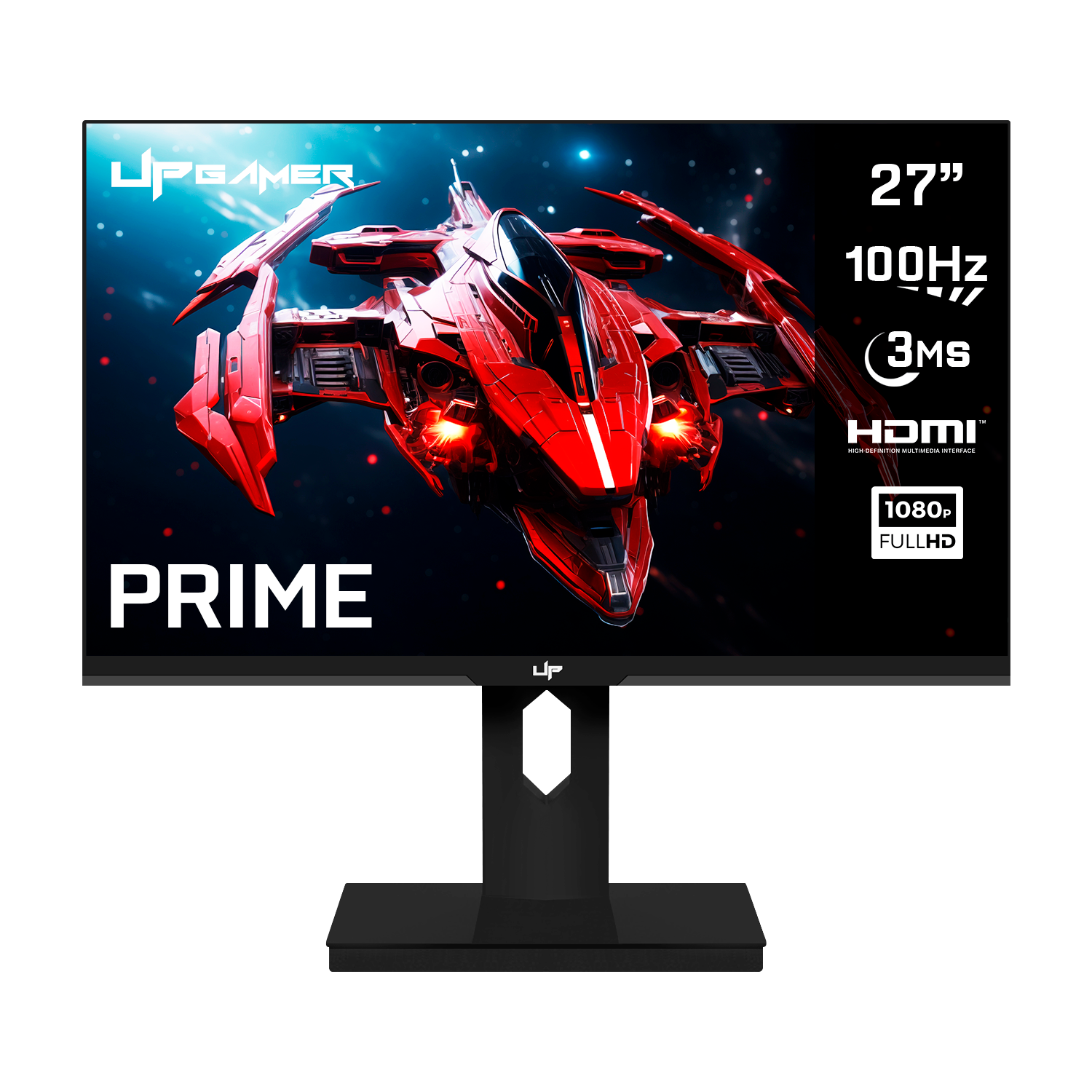Monitor UP Gamer Prime 27" Full HD 100Hz 3Ms HDMI VGA PM27VA100BK