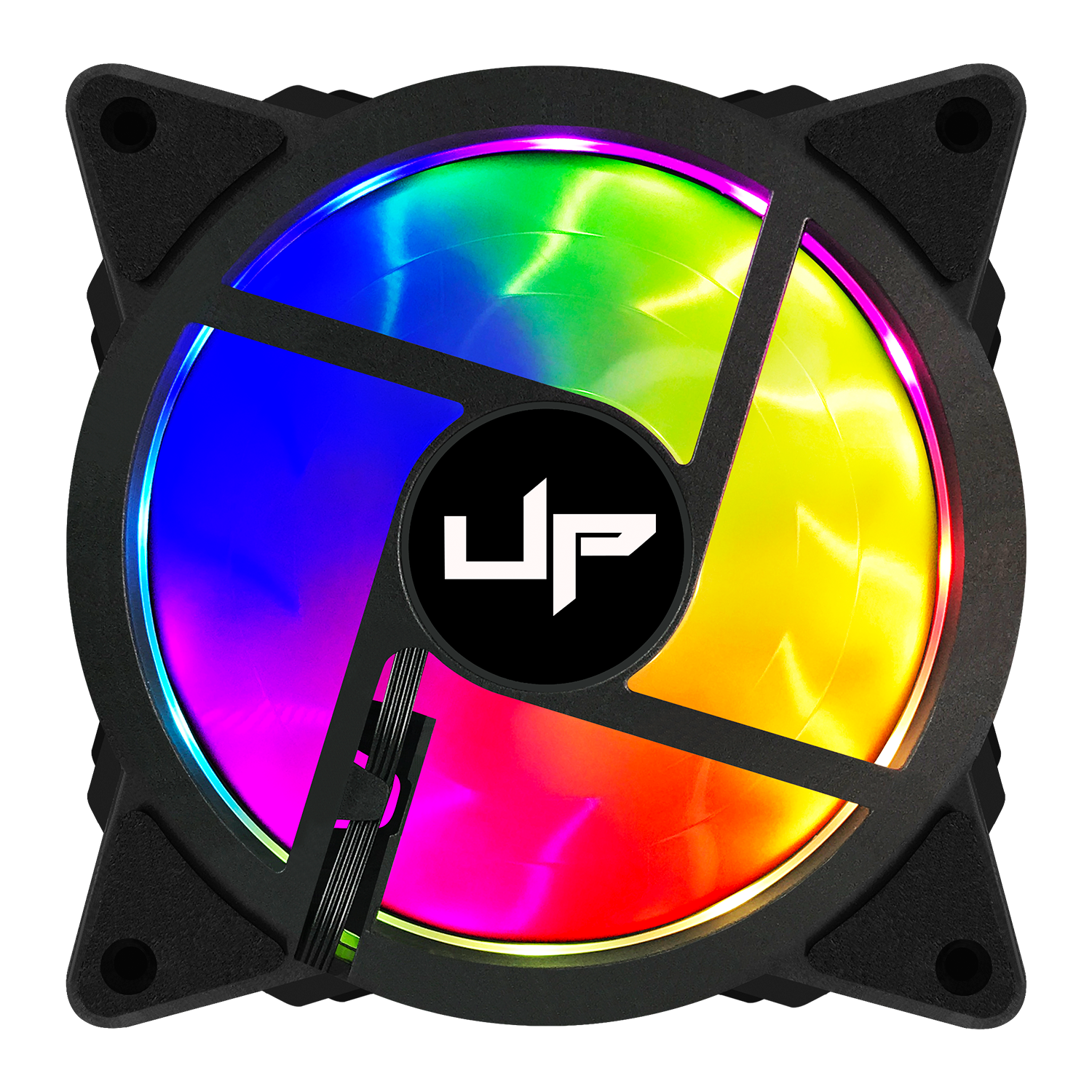 Ventoinha de Gabinete Elite UP-LT-120-ELITE ARGB 5v 120mm Black