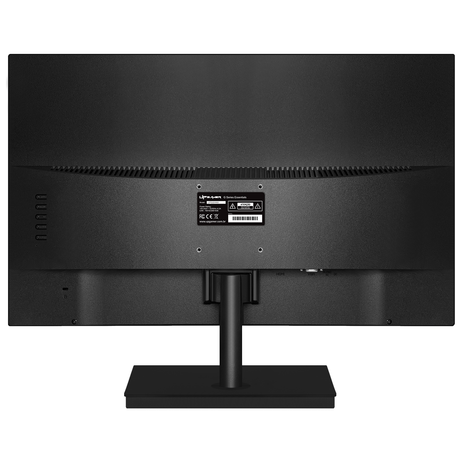 Monitor UP Gamer G-SERIES Essentials UPG22VA60 22" Full HD Tela Plana 60Hz 5Ms HDMI VGA