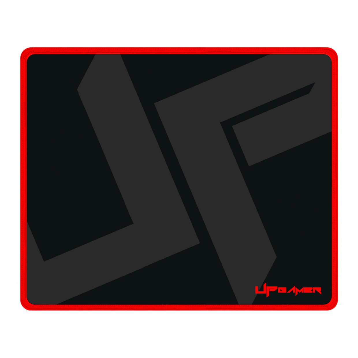 Mousepad UP Gamer Essential BLACK-RED-01 preto/vermelho