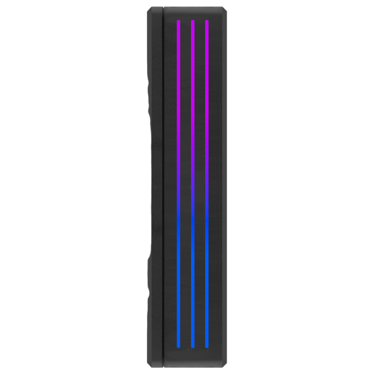 Cooler Fan de Gabinete Kit com 3 UP Gamer Rainbow ARGB 5v 120mm con Controle