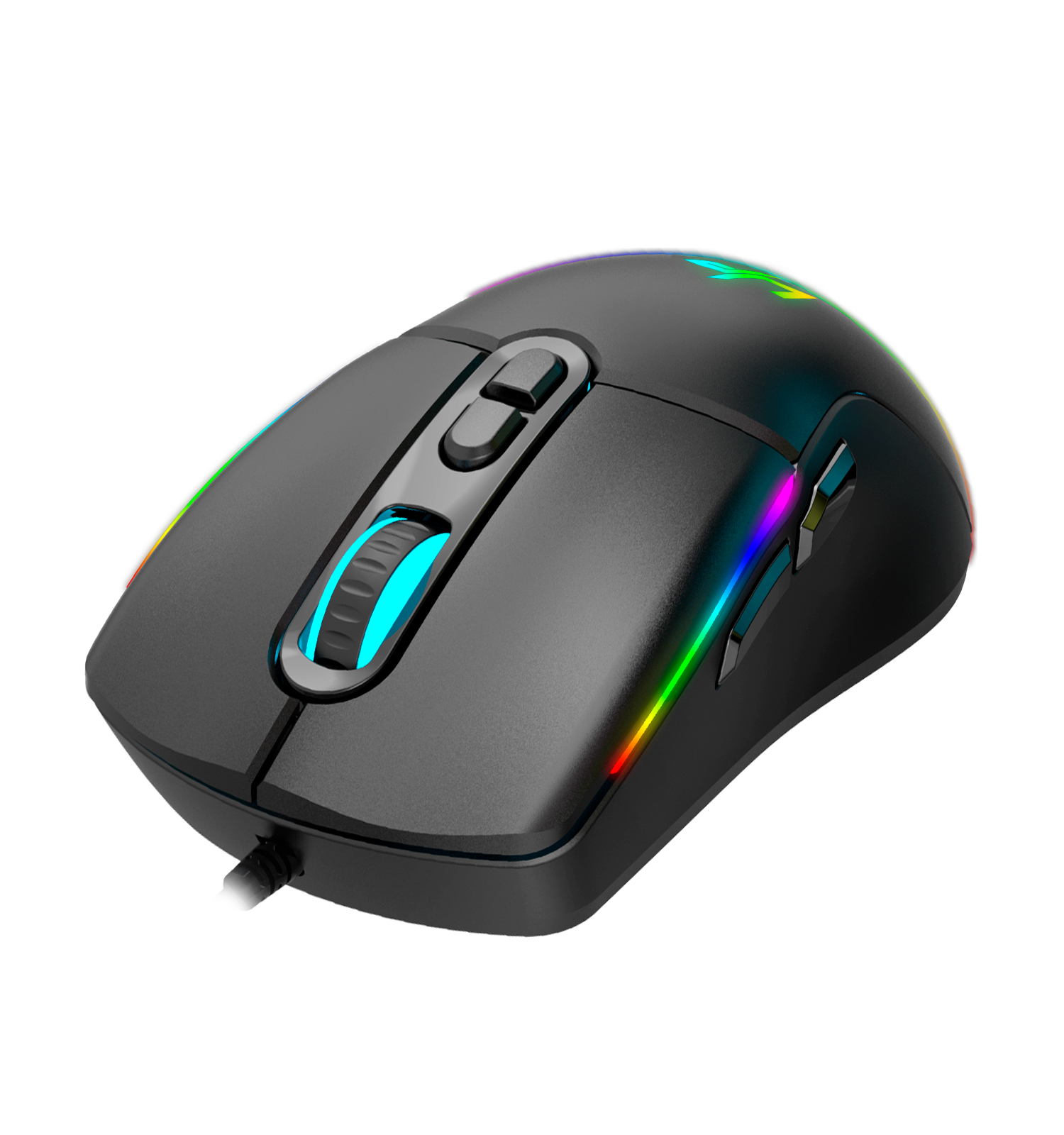 Mouse Optmus RGB 7200DPI USB Nylon UPG-OPTMUS-RGB-7200