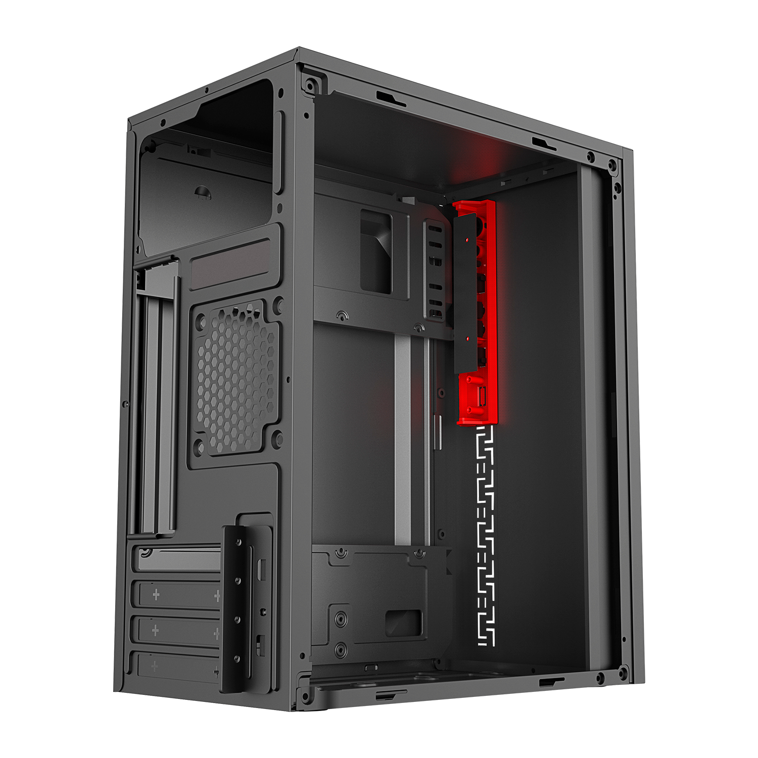 Gabinete UP Gamer PRIME Mini-ATX Black