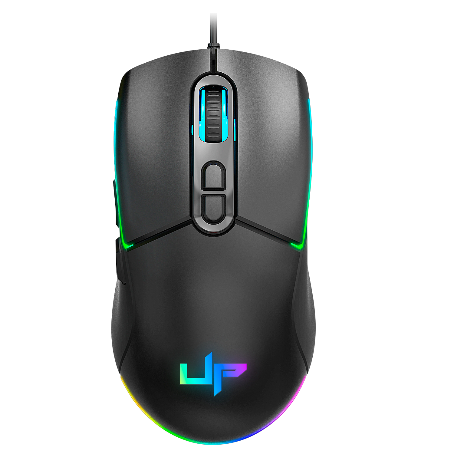 Mouse Optmus RGB 7200DPI USB Nylon UPG-OPTMUS-RGB-7200