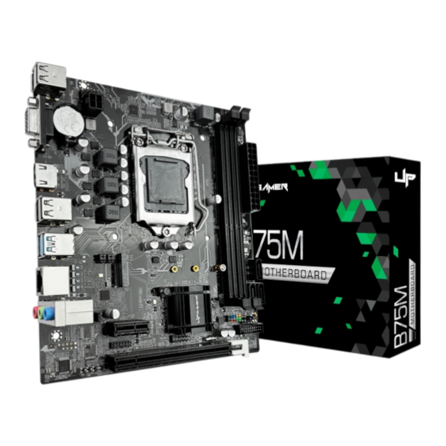 Placa Mãe UP Gamer B75M Intel LGA 1155 m-ATX DDR3 M.2 NVMe UP-B75M DDR3