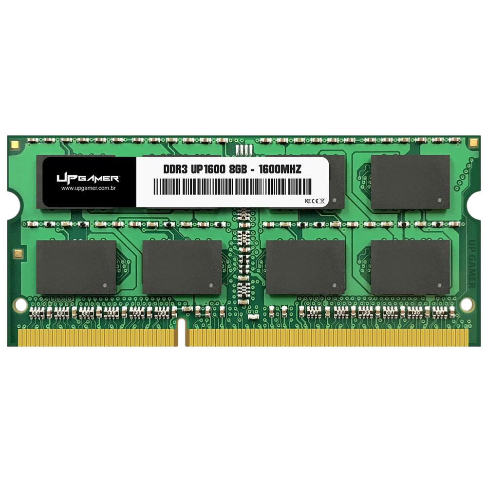 Memória UP Gamer DDR3, 8GB, 1600MHz, Para Notebook - UP1600