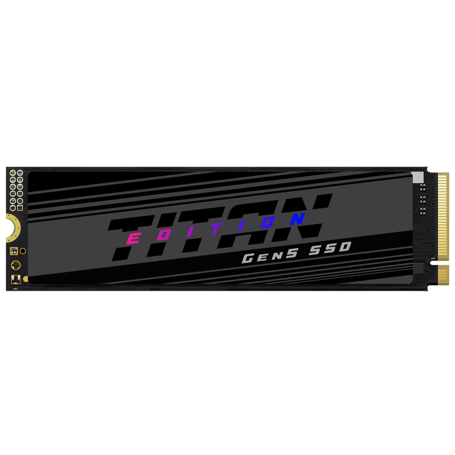 SSD UP Gamer Titan Edition Gen5 1TB M.2 NVMe Leitura até 14.000MB/s Gravação até 10.000MB/s